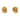 Push Back Stud Earring - Brass -  316 stainless steel stud - 18k Real Gold Plating - 4.1gr - MJ102711 - MinjuanRong