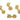 Push Back Stud Earring - Brass - 316 stainless steel stud - 18k Real Gold Plating - 7.6gr - MJ102709 - MinjuanRong