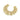 Push Back Stud Earring - Brass - 316 stainless steel stud - 18k Real Gold Plating - 18.7gr - MJ102715 - MinjuanRong