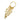 Push Back Stud Earring - Brass - 316 stainless steel stud - 18k Real Gold Plating - 15.5gr - MJ102681 - MinjuanRong